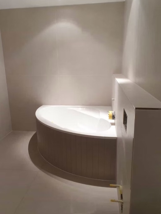Runde Formen im Badezimmer